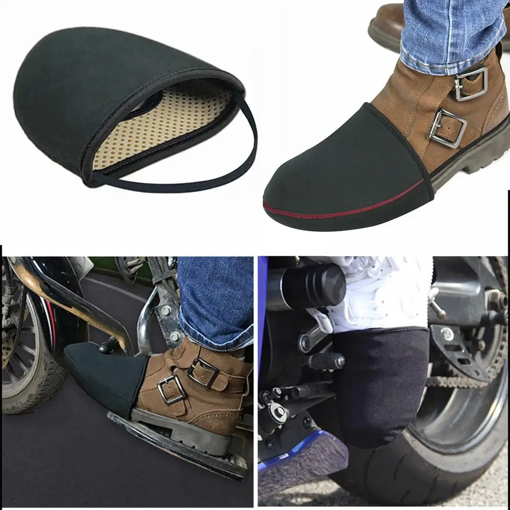 

Motorcycle Shoes Protection Windproof Half-Length Cycling Overshoes Thermal Toe Cover Sole Protection Waterproof Boot Covers