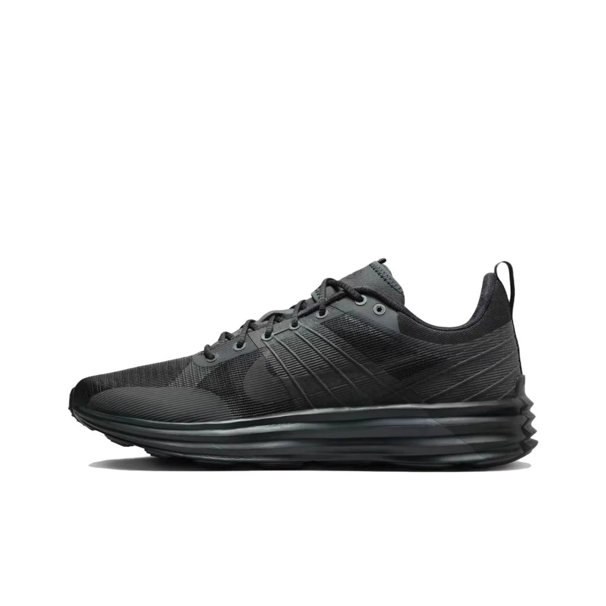 Nike Lunar Roam Breathable Low top Casual City Commuting Running Shoes Men's Black DV2440-002