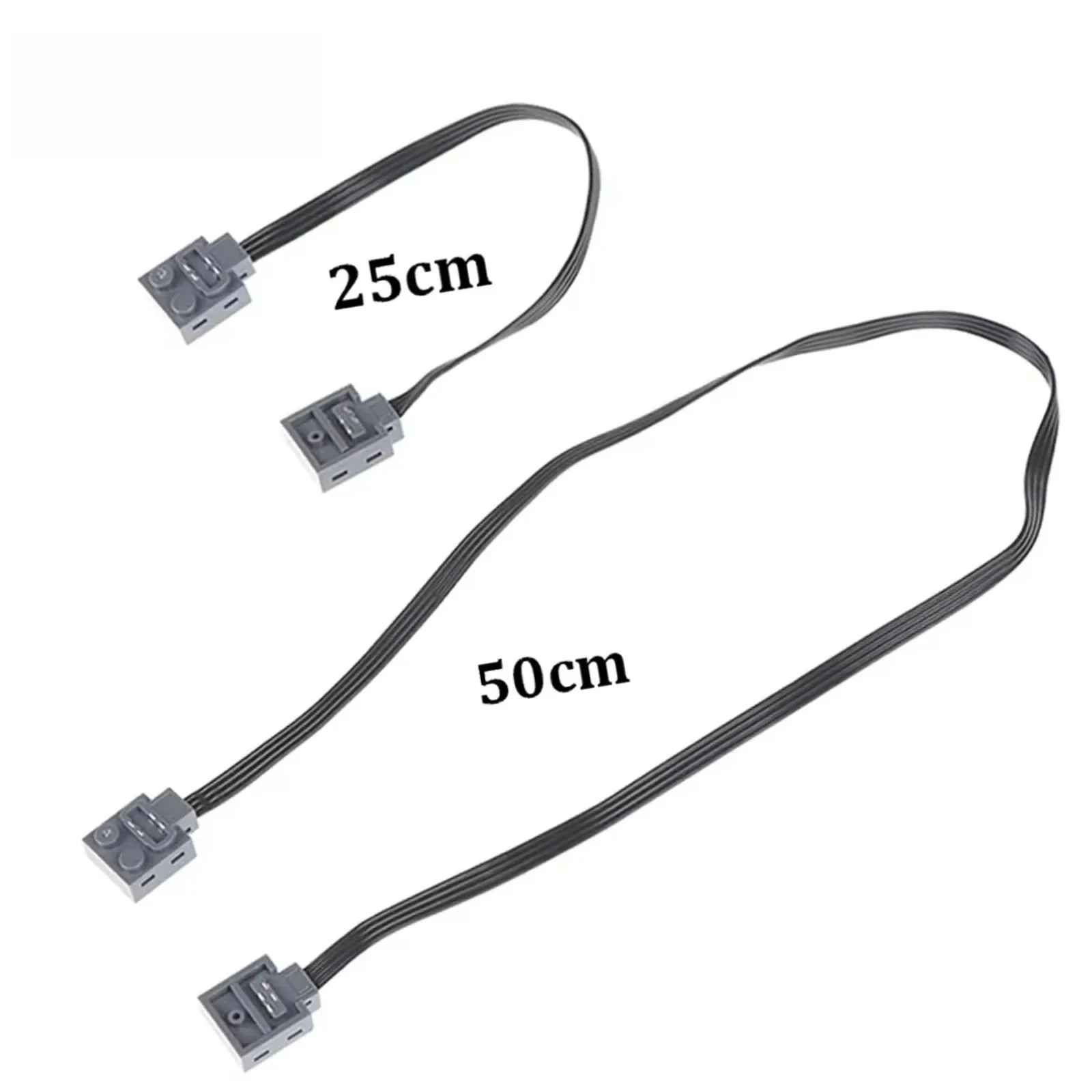 

Power Functions Extension Wire 25/50cm Compatible with 8886 Motor 8870 LED Light 8869 Switch For Legoeds Bricks Toy Accessory