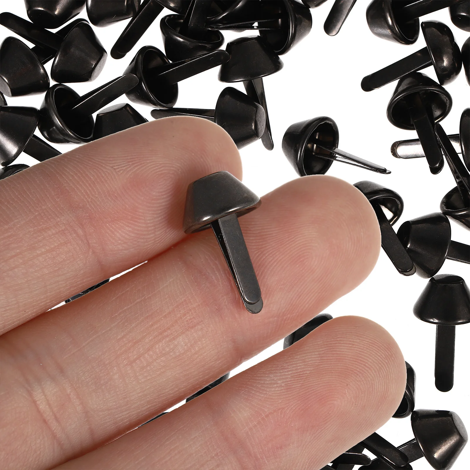 

100 шт., аксессуары для сумок, сделай сам, кошелек, ножки, шпильки, шипы типа ведра, материал премиум-класса, изысканное качество изготовления, поделки