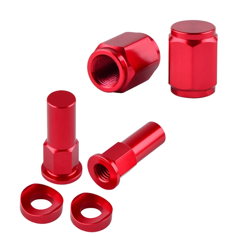 الترابية دراجة حافة قفل المكسرات البراغي فاصل موتوكروس غطاء صمام لكاواساكي KX125 KX250 KX450 KX250F KX450F KLX KDL KX 250 KLX250