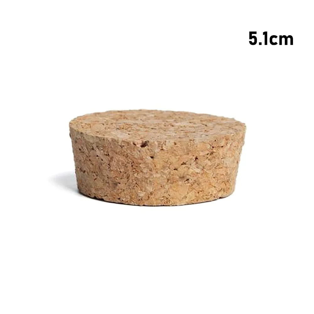 DIY Tapered Cork Plugs Straight Sealing Cup Bottle Stopper Reusable Stoppers Lab Test Tube Stopper Kettle