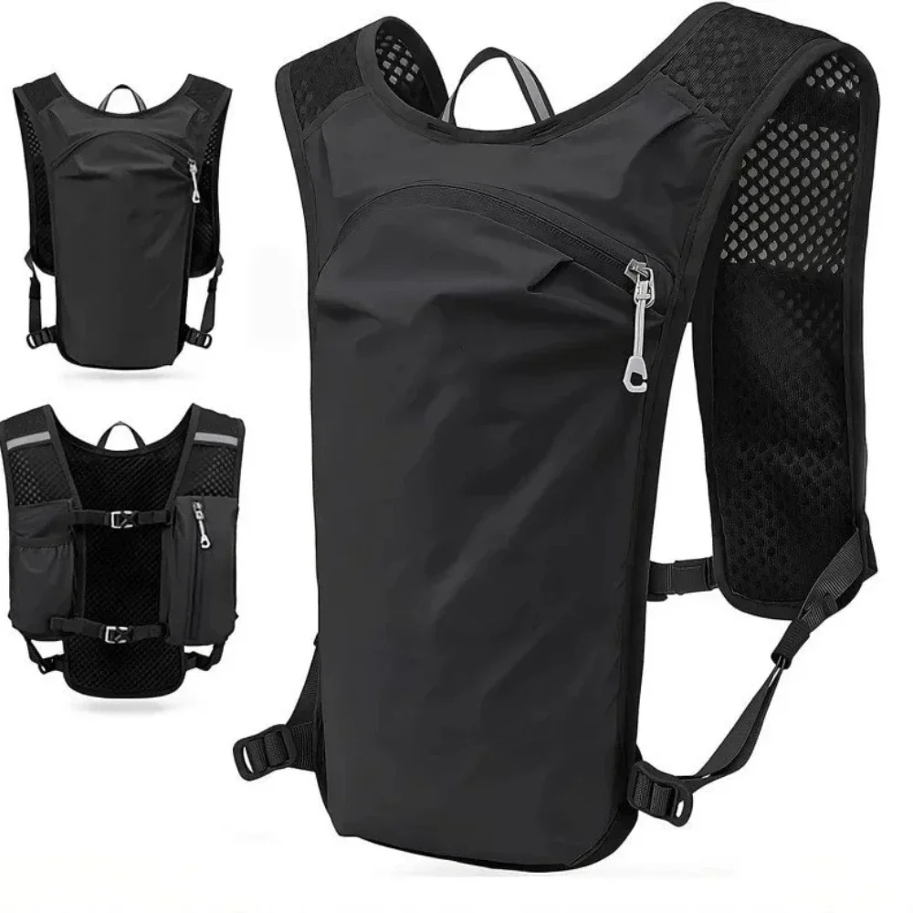 Running Water Supplement Vest Backpack Suitable for Trail Running Hiking and Cycling Lightweight Water Bag Chest Pack