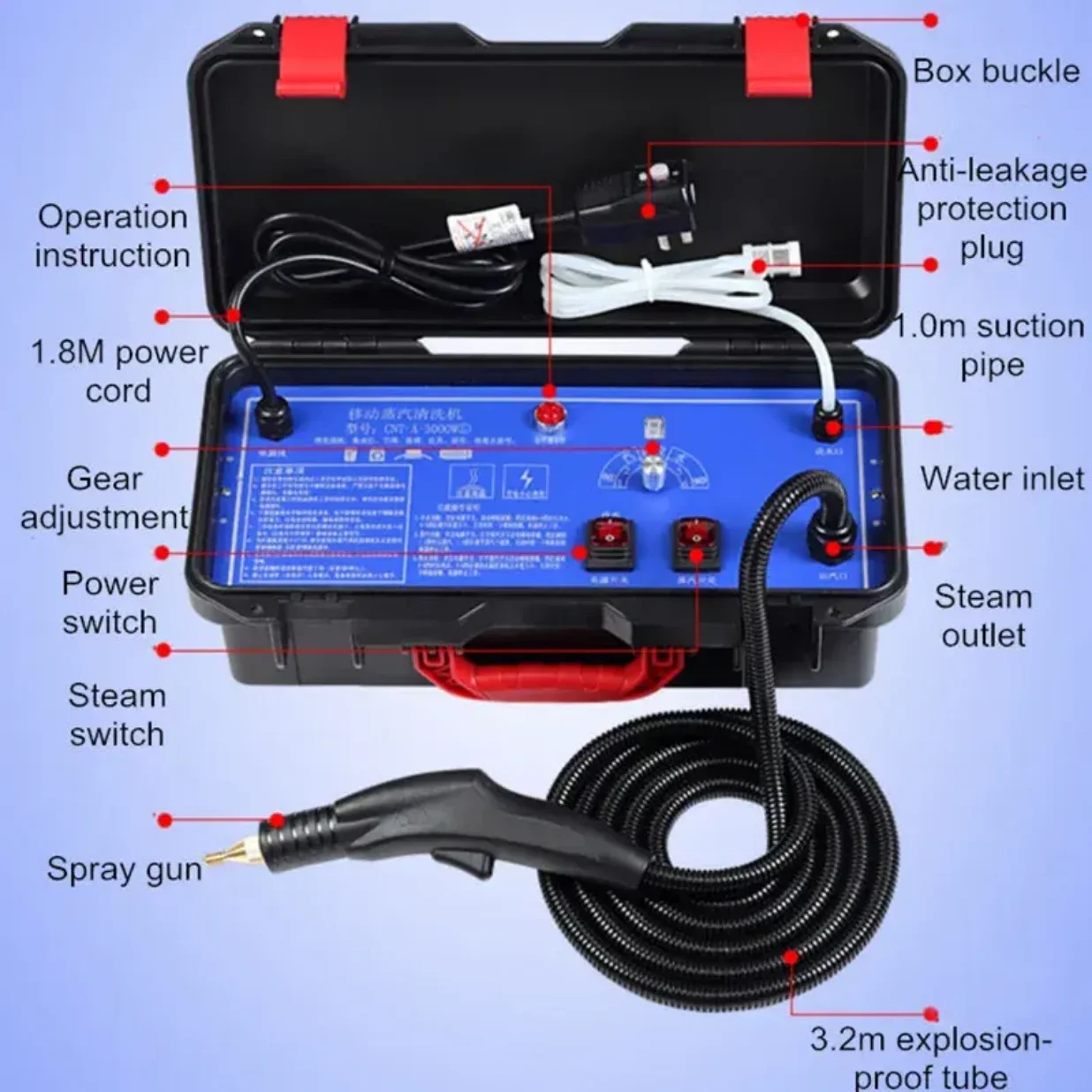 Рисунок 6 - Портативная машина для очистки пар высокого давления l