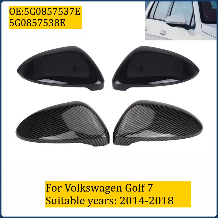 

Для Volkswagen Year Golf 7 Lingdu 2014 2015 2016 2017 2018 Корпус заднего зеркала Заднее зеркало Внешняя рамка Крышка заднего зеркала