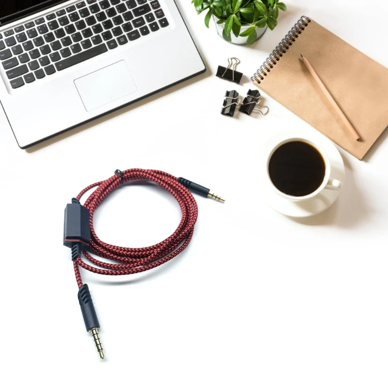 A10 A40 A50 ヘッドセット用 M17B 耐久性ヘッドフォン ケーブルにより接続が強化