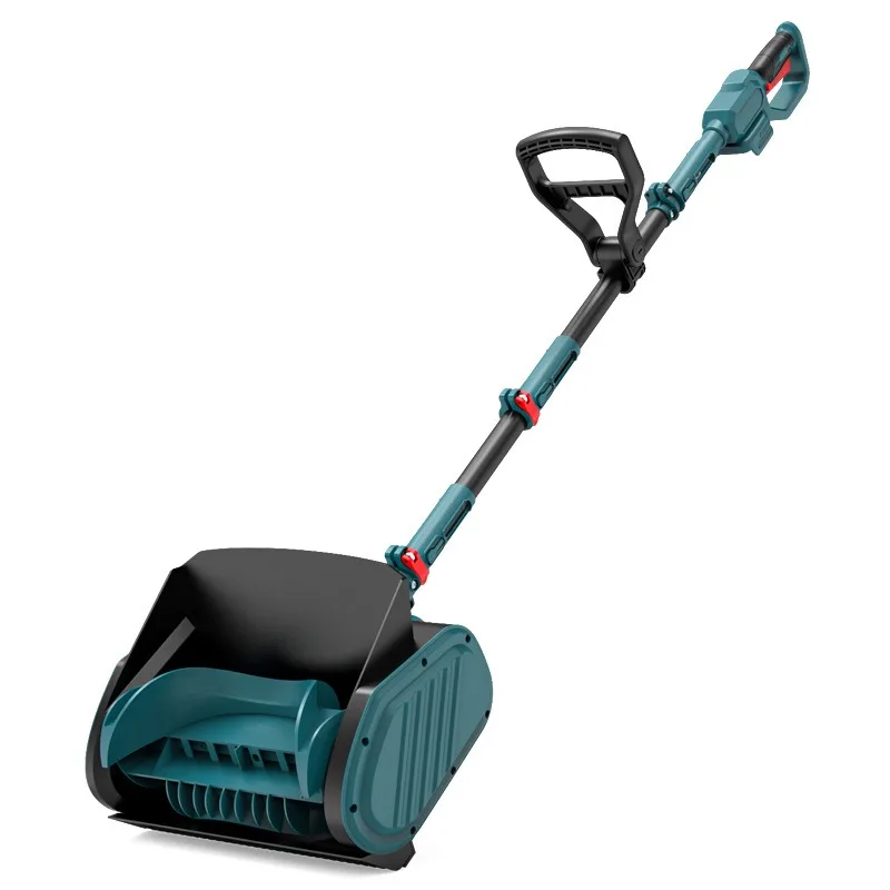 

Small lithium battery snow plow foldable household disassembly electric snow plow multifunctional hand push snow plow