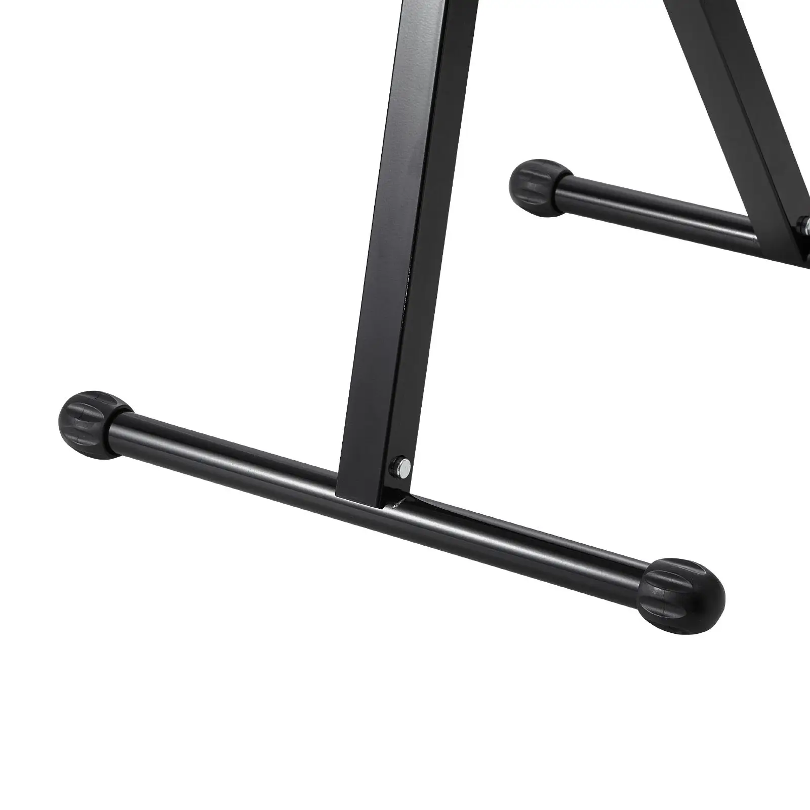 2-Pack Roller Stands, 135 lb Load Capacity, 26.8-42.5'' Adjustable Height, Folding Heavy Duty Design with 11.5 in Polished Steel Roller Head, for Table Saw Outfeed Woodworking Extension Support