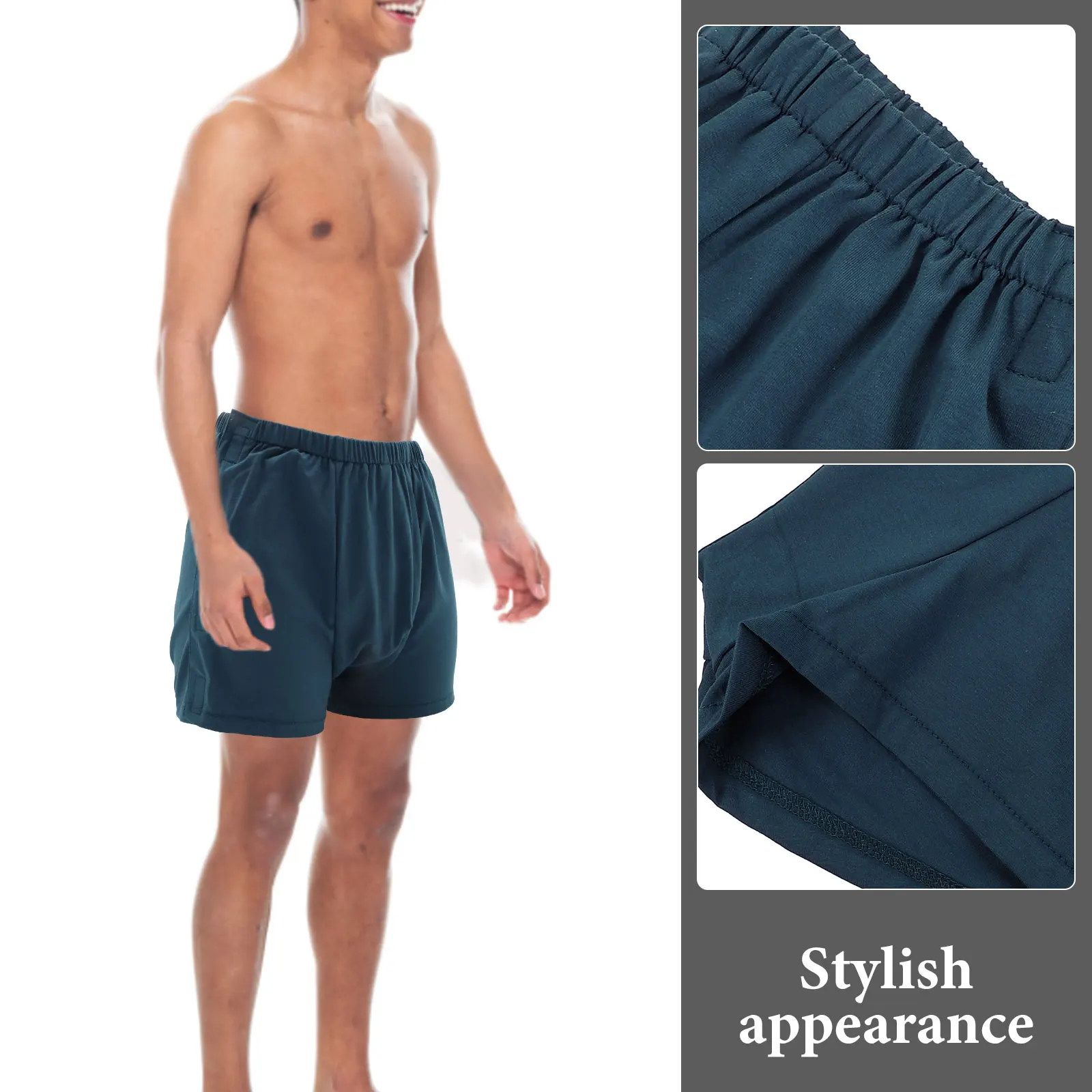 

Мужское моющееся нижнее белье при недержании, легко носить для после операции, пожилых людей с ограниченными возможностями, уход за больными, дышащее, удобное