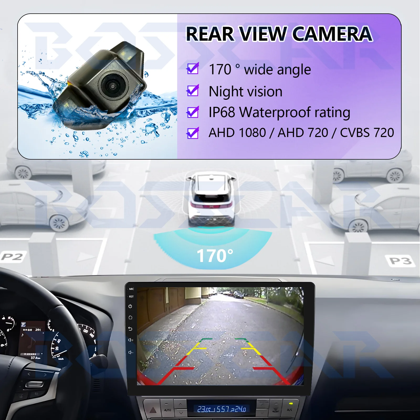 

Для Honda CRV 2007-2013 годов для Odyssey 2008 2011, новая водонепроницаемая камера заднего вида высокой четкости, камера заднего вида с хэтчбеком