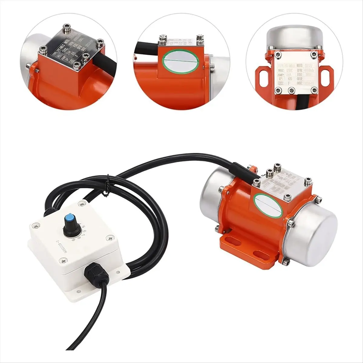 aima-50w-dc12v-electric-vibration-motor-with-speed-controller-brushless-high-speed-motor-alloy-concrete-vibrator-4000rpm
