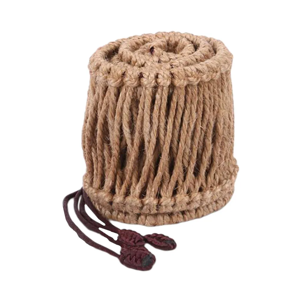 

1Pcs Soft Touch Ethereal Drum Rope Fine Craftsmanship Decorative Wrapping Cord for Drum Protection Stylish Brown Manual Rope