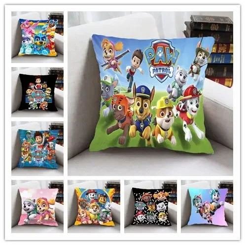 Disney Woof Woof Team Cute Pillow  Cover Student Custom  Car Living Room Backrest Pillow Cover Cushion