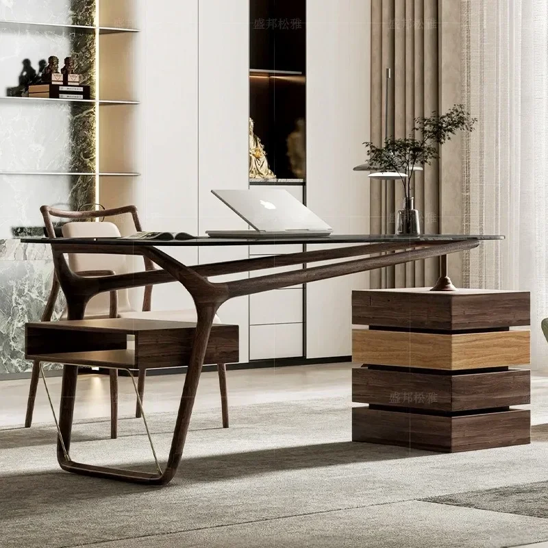 Итальянский стол из черного ореха