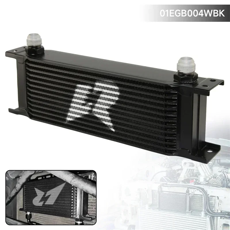 LR Oil Cooler 13 Row 248MM Universal Engine Transmission Mocla Style -10AN 7/8