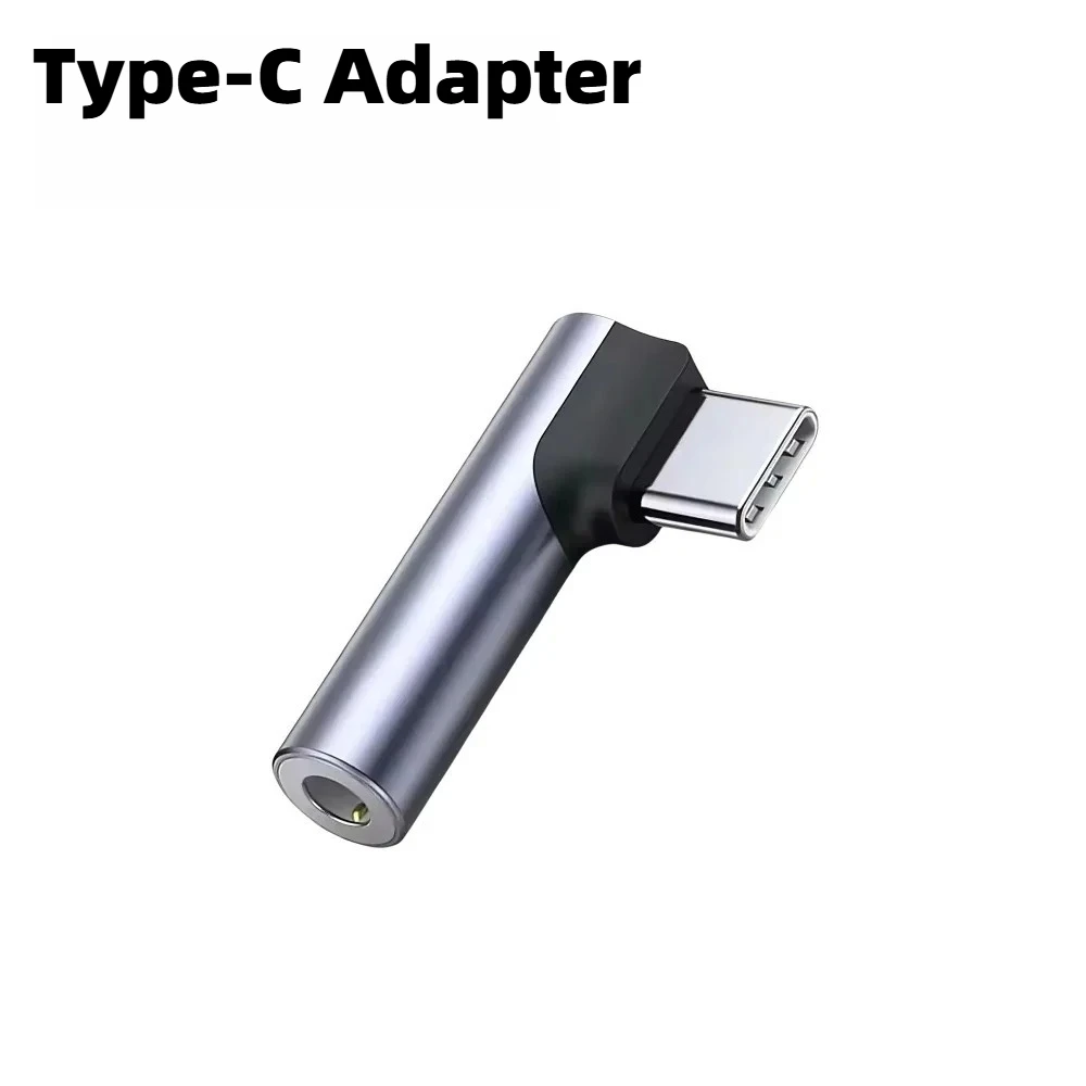 USB C to 3.5mm Audio Adapter Supports Voice Call 90° Elbow Type-C Headphone Jack Converter for iPhone 16 Samsung Huawei Gaming