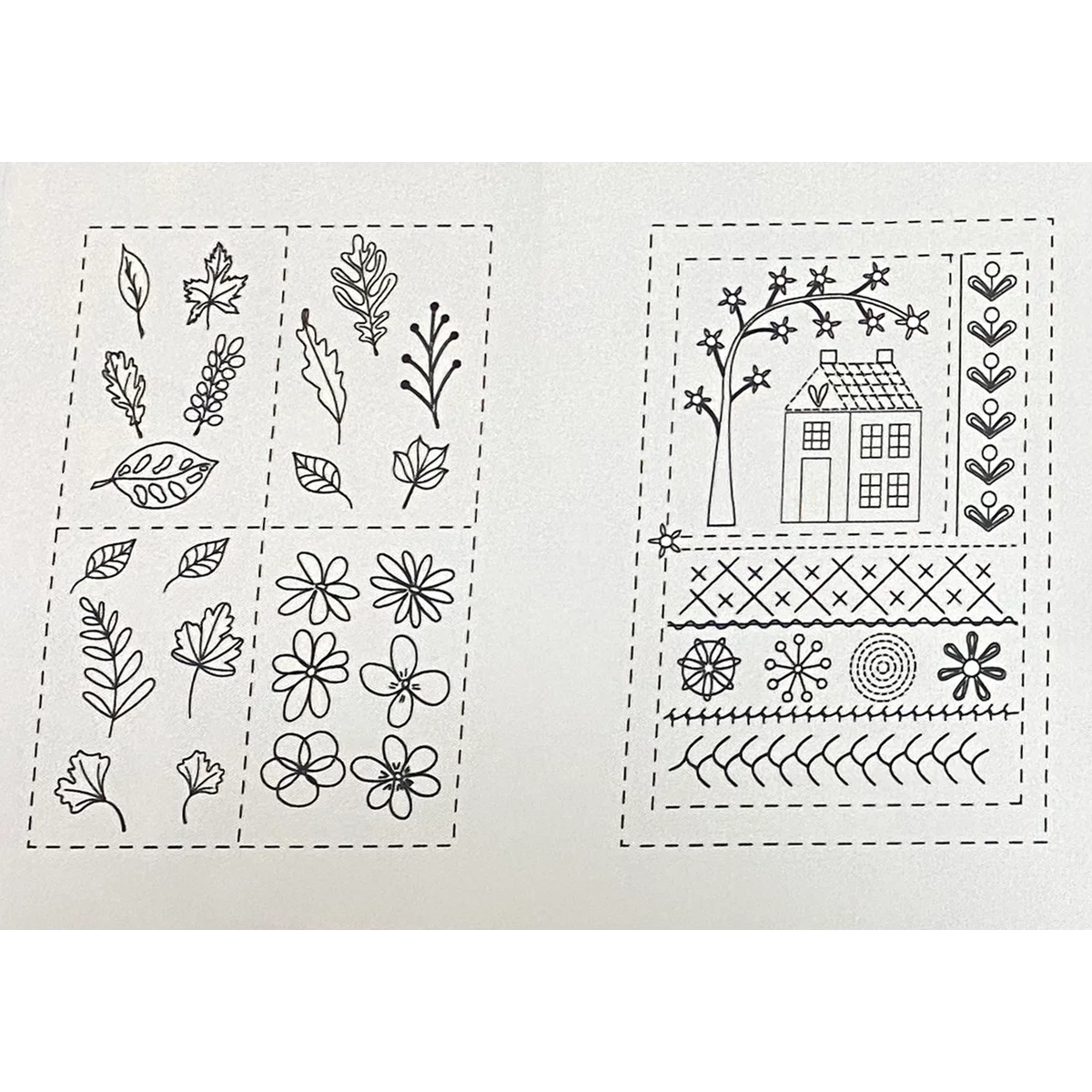 DIY Kreatives Nähset, Stickbuch für Anfänger – Lernen und üben Sie Handnähtechniken – Detail 1