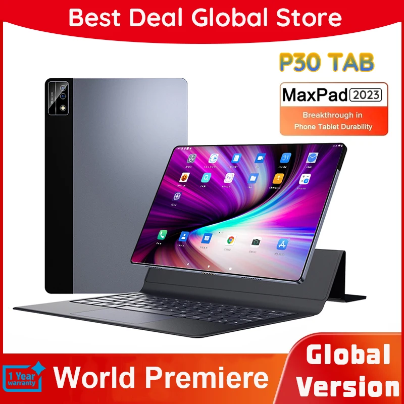 

Global Version Tablet 10 Inch Octa Core CPU Android 10.0 OS 8GB RAM 128GB ROM HD Screen 4G FDD LTE Bluetooth 5G WiFi GPS 8000mAh