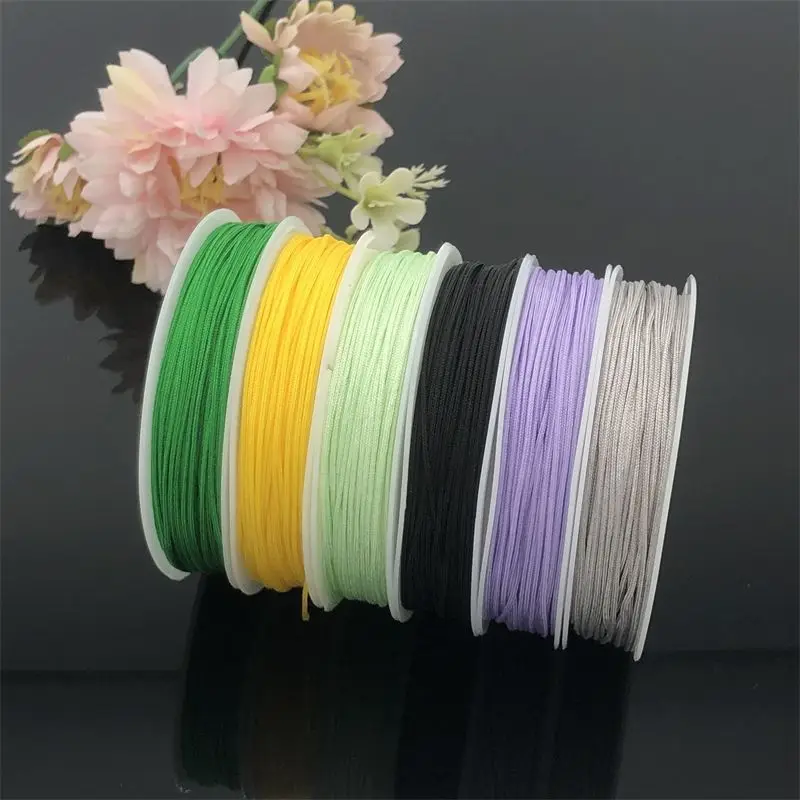 3pcs/pack No.72 Braiding Jade Cord, Wear-resistant String for Traditional Handicrafts