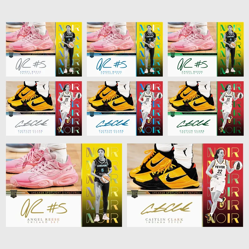

Panini DIY 2024, кроссовки WNBA, фирменные прожекторы, Кейтлин Кларк, ангел Рис, домашняя баскетбольная звезда, коллекционная коллекционная карта, подарок