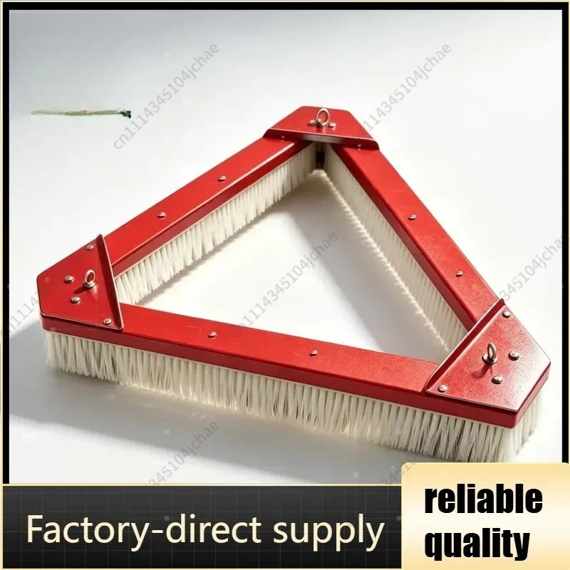 EE Heavy Artificial Turf Triangle Brush Machine Lawn Cleaner Synthetic Turf Maintenance Tool for Sports Ground Football