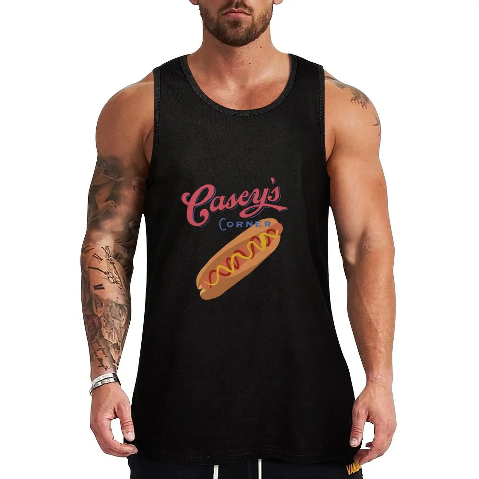

Casey’s Corner Tank Top Gym Tank Top Quick Dry Sleeveless Fitness Shirt