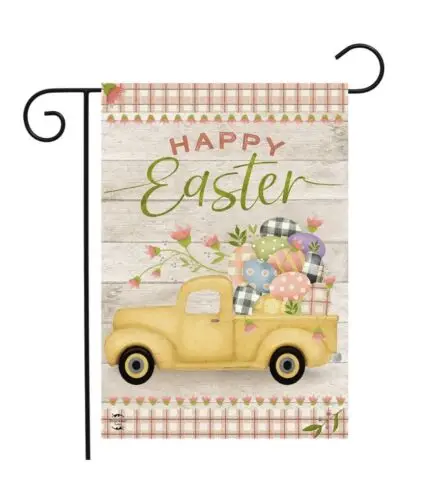 *NEW* Easter Egg Pickup Holiday Garden Flag 12.5