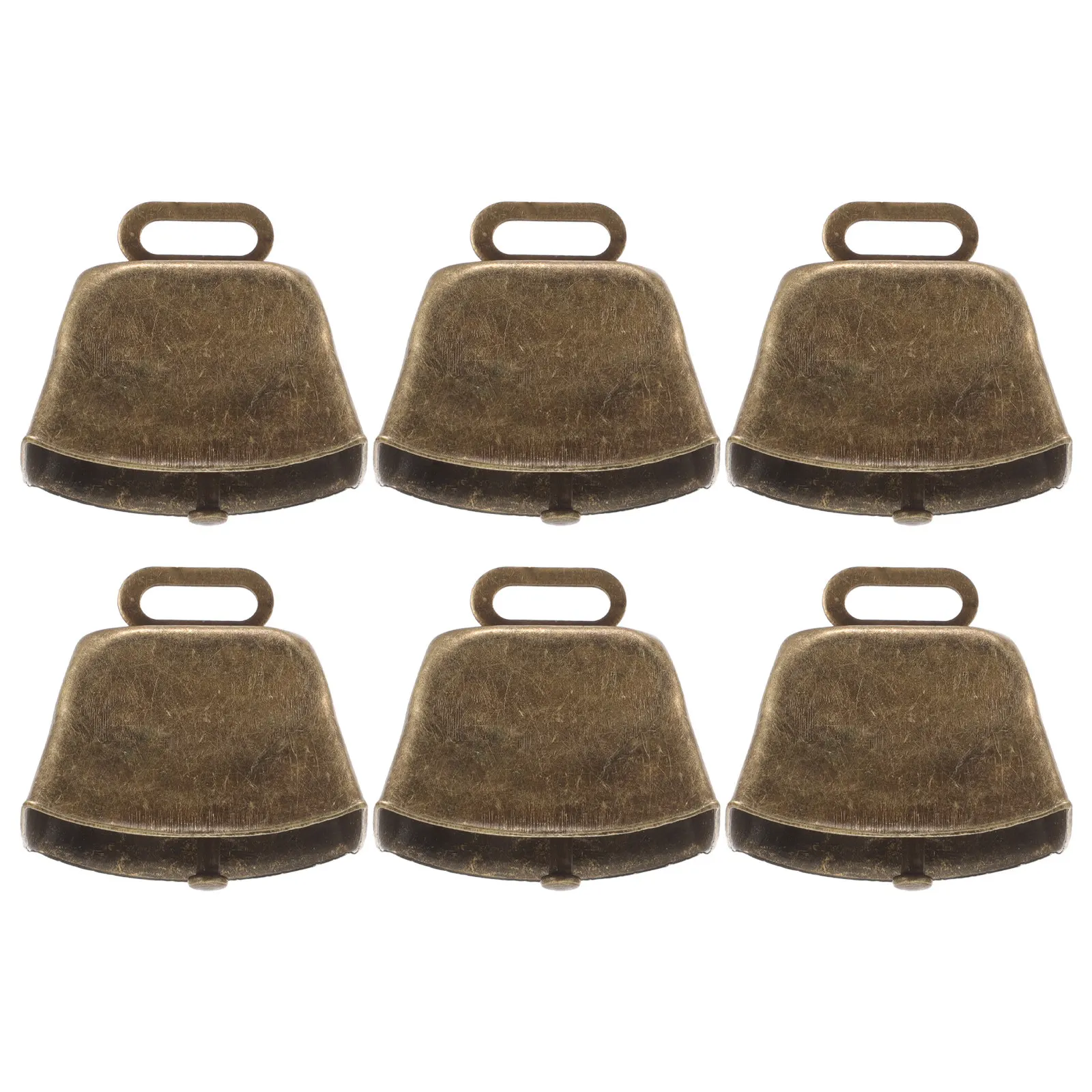 6Pcs Mini Cow Bells…