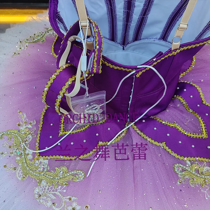BT2507079 taille personnalisée professionnelle couleur personnalisée enfants filles femmes adultes lilas Ballet Tutu Costumes