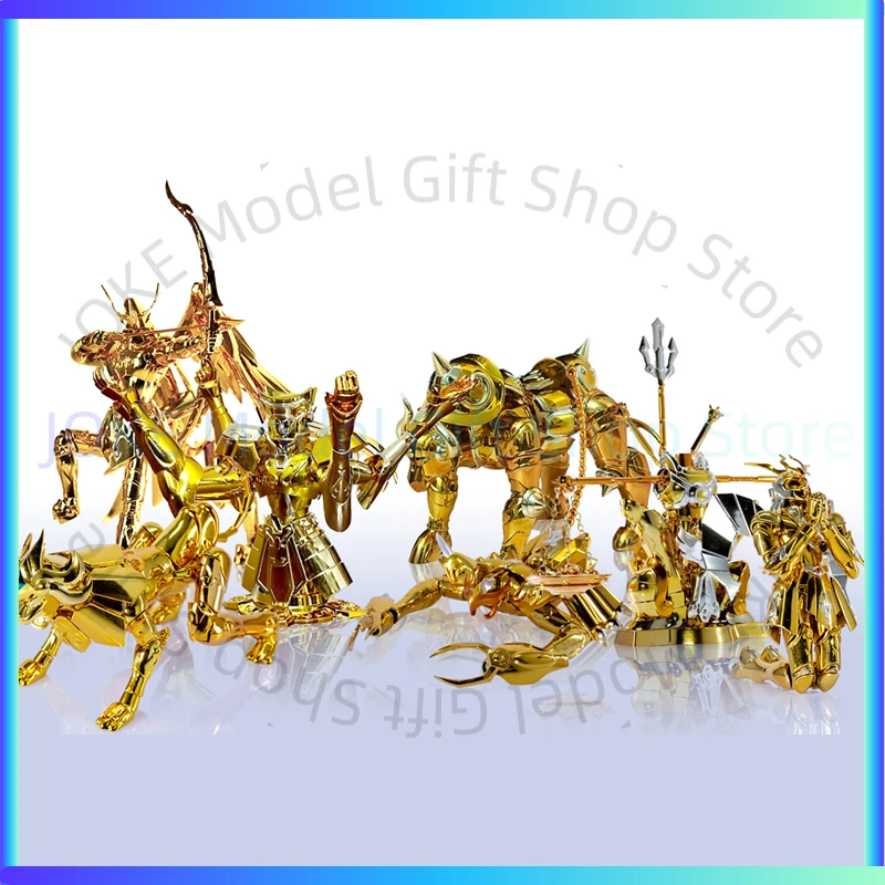

In Stock CS Model Saint Seiya Myth Cloth EX Leo/Lion Aiolia Totem/Object Gold Knights of the Zodiac Action Figure