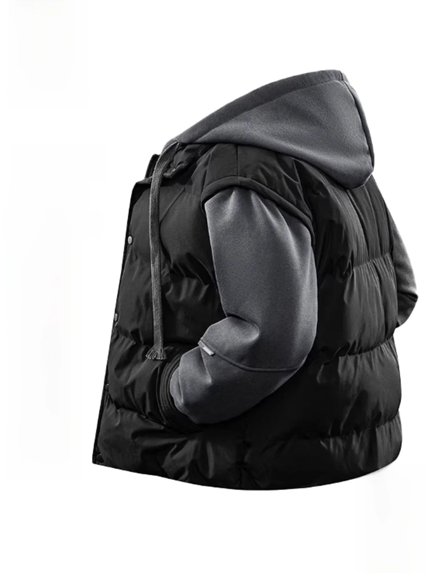 

Зимняя утепленная хлопковая куртка Paul Frank для мужчин с капюшоном, защита от холода, теплая, повседневная, с дизайном обезьяны, из полиэфирного волокна