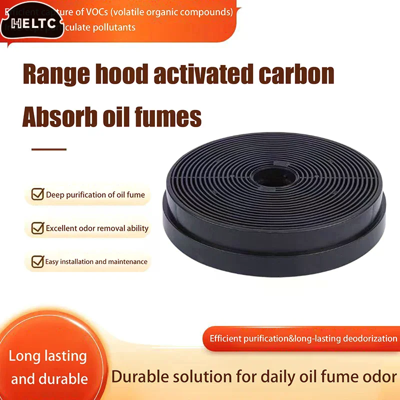 

1/2 шт. фильтр для вытяжки с активированным углем, диаметр 17,5 см, для выдвижной вытяжки, внутренний циркуляционный фильтр, запасная часть