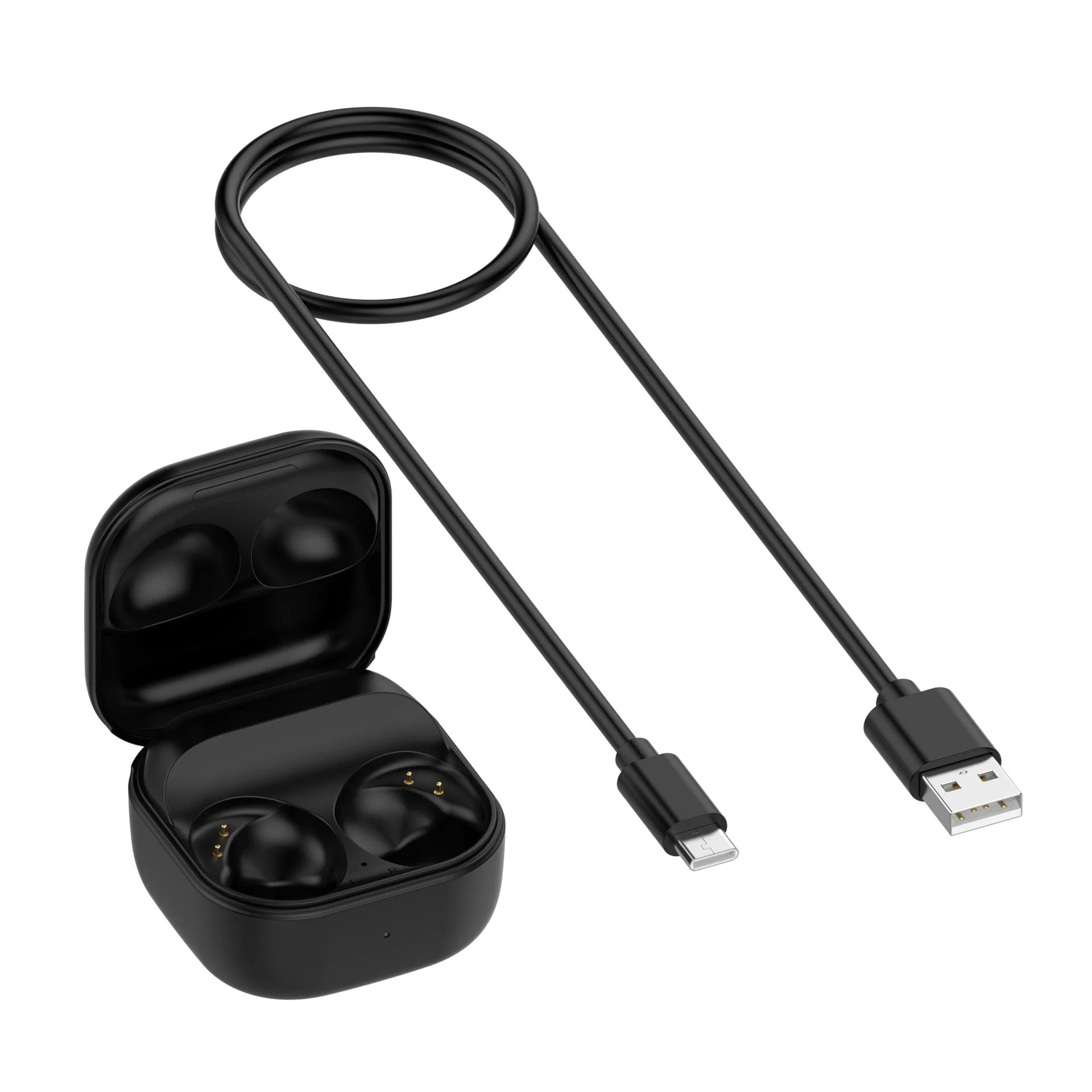 For Samsung Galaxy Buds 2 Pro Headset Charging Compartment with Cable SM-R510 Storage and Charging Case