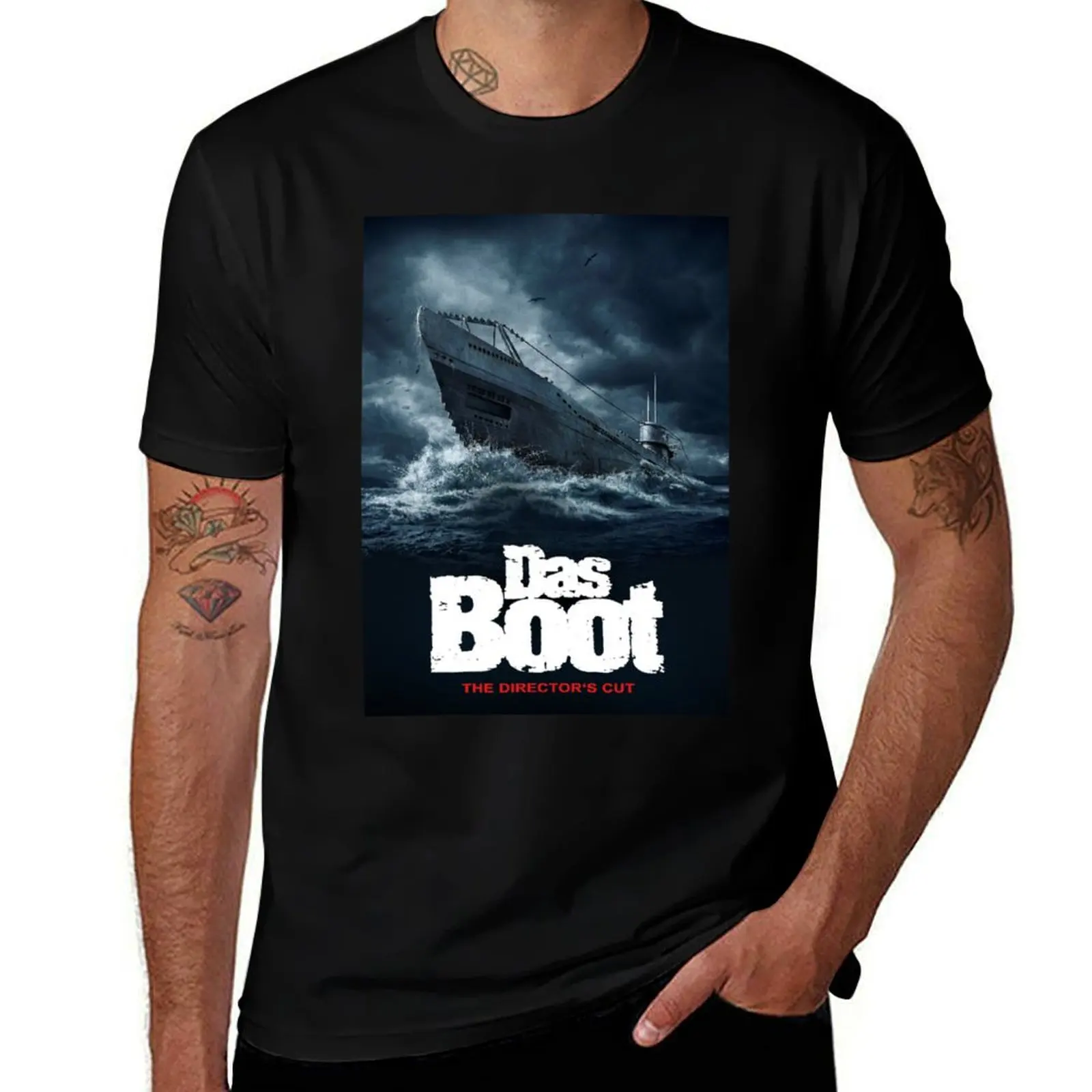 Das Boot T-Shirt Modern Print Casual T-Shirt