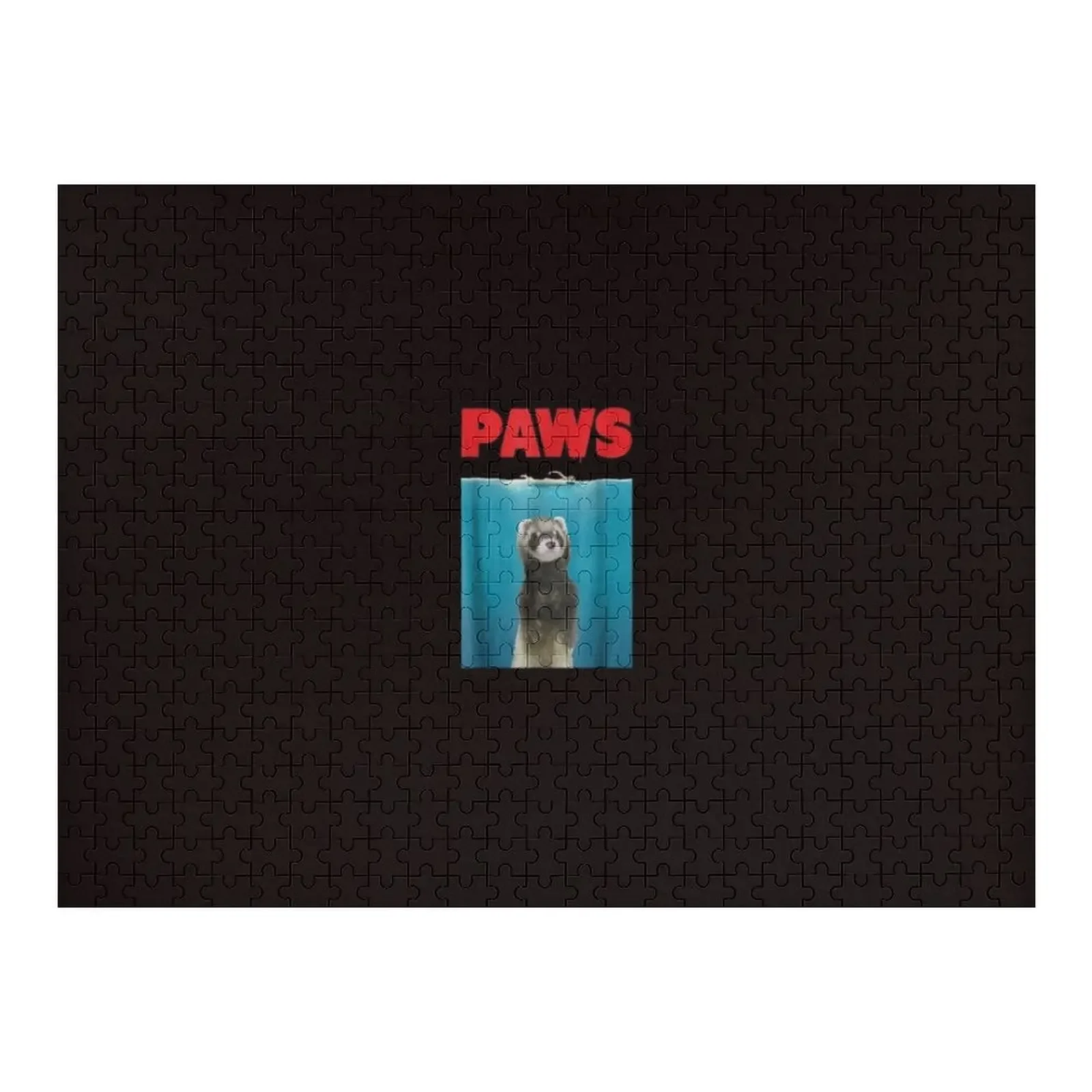 

Paws Ferret Jigsaw Puzzle Animal Customizable Gift Puzzle