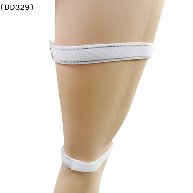 

1 шт. Эластичный удобный фиксатор для катетера, прочный внешний держатель для мочеприемника на ногу, фиксирующая лента-ремень [DD329]