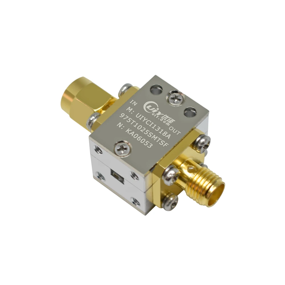 RF Coaxial Isolator 10MHz to 40GHz Telecom Parts for Military & Aerospace & Remote Sensing & Civil Communication