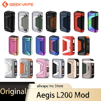 Original GeekVape Aegis Legend 2 Vape Mod 200W Dual 18650 USB-C Fast Charge A-Lock E-cigs Box Mod Electronic Cigarette Vaporizer