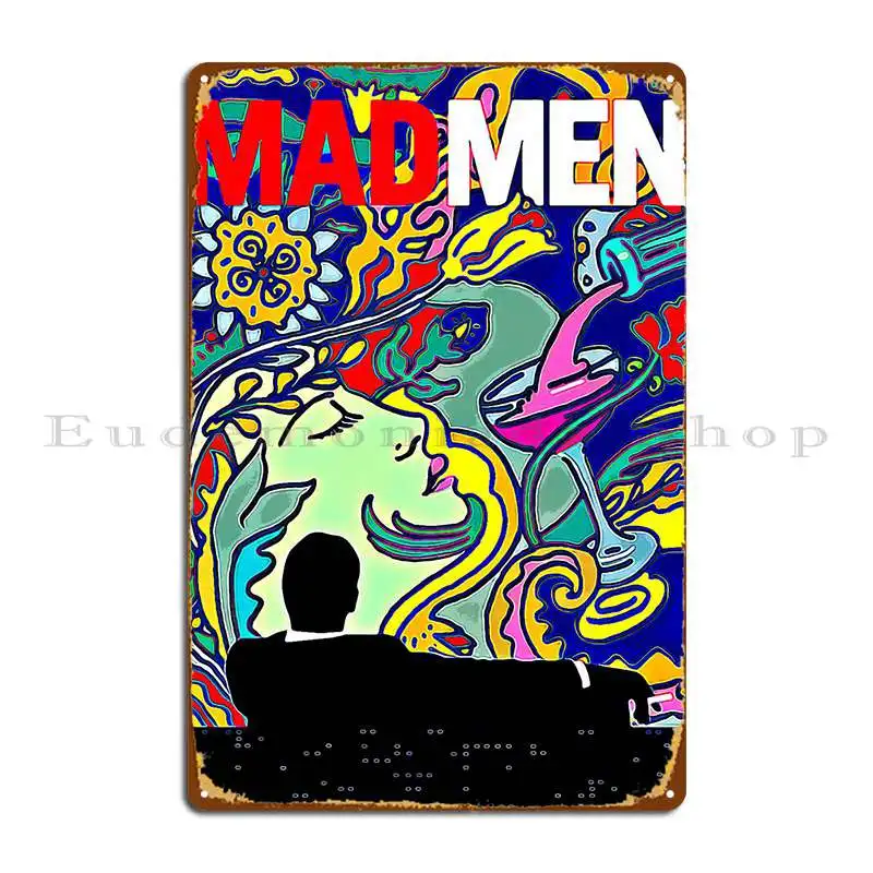 Mad Men Metal Sign Printing Classic Club Funny Club Bar Tin Sign Poster