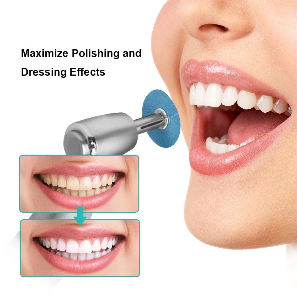SYJH 10/5Pcs Dental Soflex Flexi Disc Mandrel Polishing Discs Holding Rod RA Shank Rotary Tool Dentist 2.35mm Disc Chuck