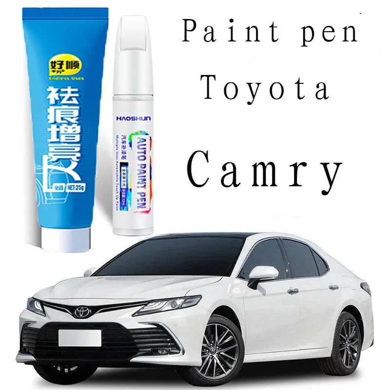 

Ручка для рисования царапин Подходит для Toyota Camry CAMRY Ручка для ретуши Жемчужно-белые чернила Кристалл Черный Серебристый Аксессуары Ремонт краски
