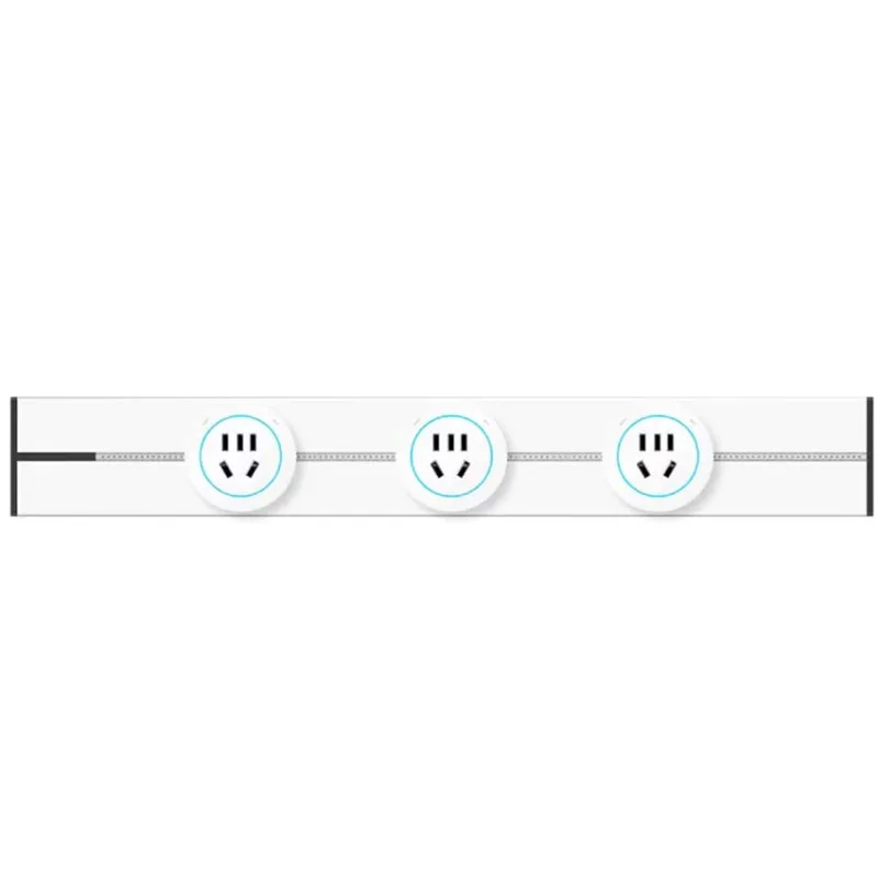 Side cabinet mobile electrical socket row plug national standard track socket