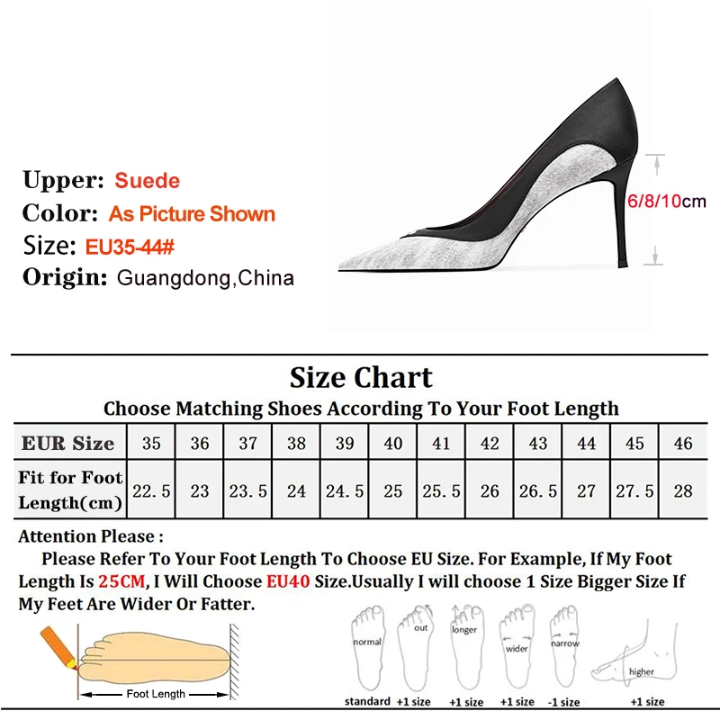 2025 رمادي فضي عالية الكعب 10 سنتيمتر 8 سنتيمتر 6 سنتيمتر أحذية نسائية رقيقة الكعوب الجلد المدبوغ وأشار السيدات مضخات الفم الضحلة خنجر أحذية الحفلات #5