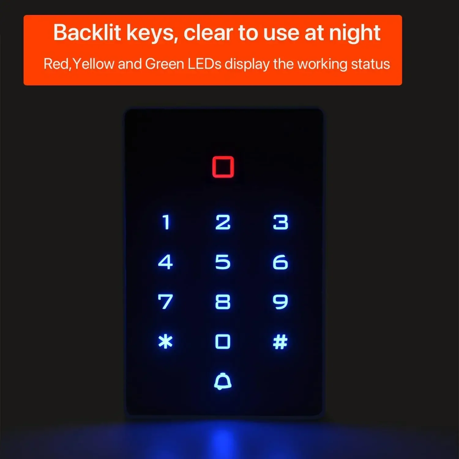 Picture 3: Tuya App Access Control IP68 Waterproof Rfid Keypad Wireless WiFi  Access Controller Keyboard WG26/34 Password Unlock