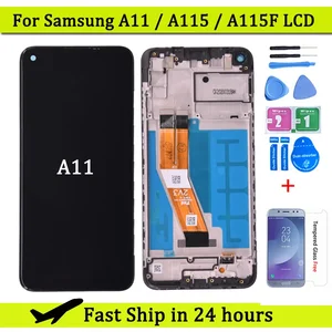 Para la pantalla LCD Samsung A11 A115 SM-A115F con ensamblaje de la pantalla táctil para la pantalla Samsung SM-A115F/DS LCD 8 mejores ventas Samsung J600G Pantalla - №6
