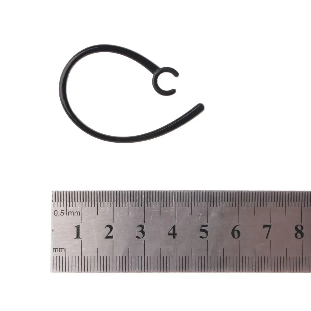 Black Plastic 6.0mm Accessaries Earhook Ear Loop Bluetooth Headset