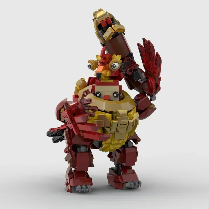 

914PCS Chicken Space Marine Lovely Model Moc Collector's Edition Building Blocks DIY Technic Toy Creative Gift for Kids
