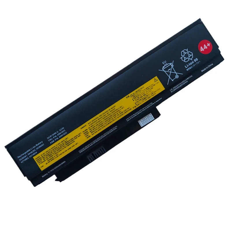 For Lenovo Thinkpad X220I X220 X230I 0A36307 42T4940 0A36281 45N1022 45N1023 Laptop Batteries 11.1V 5200mAh