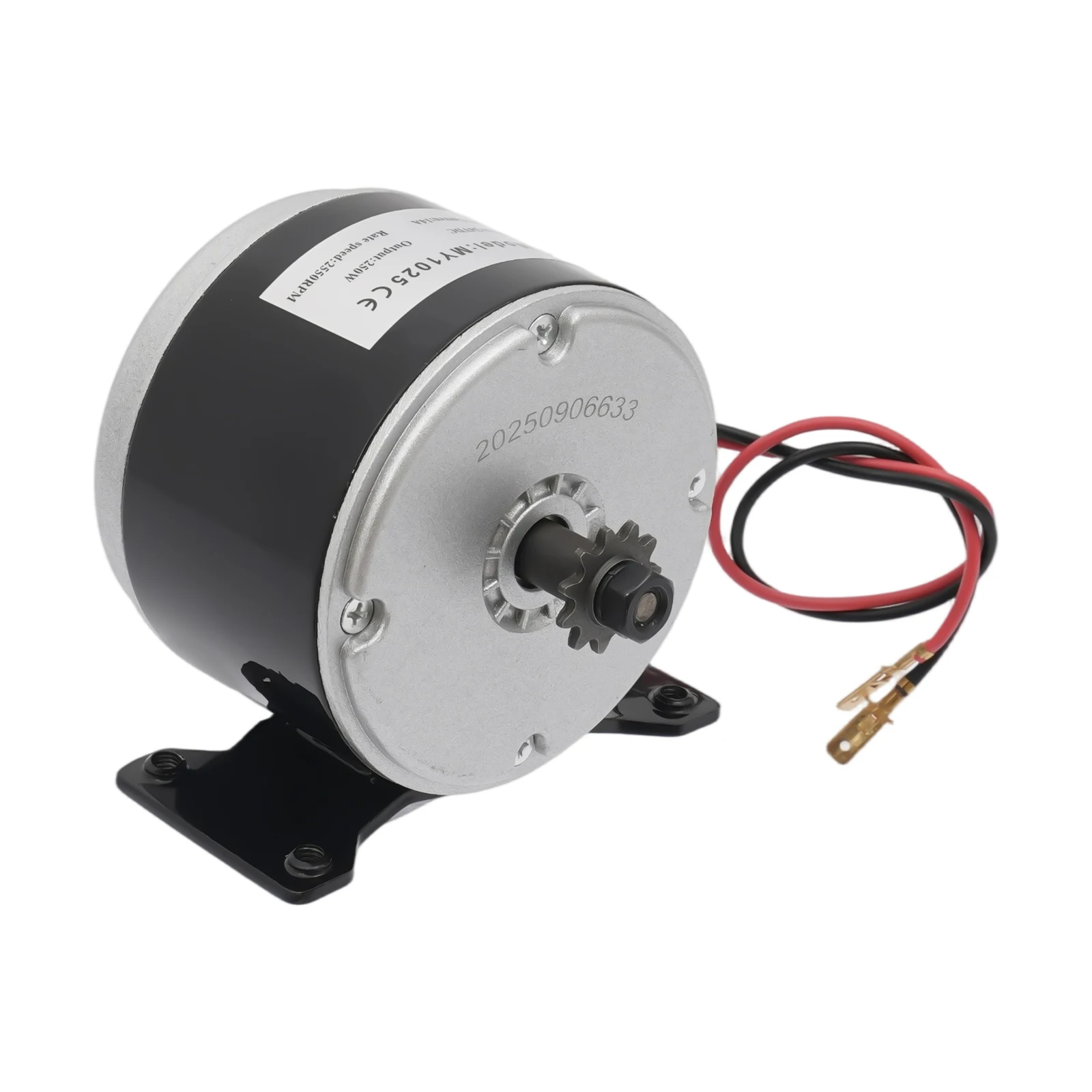 

24V 250W Electric Scooter Motor, 2550rpm Reversible Sprocket Motor For Electric Bicycle Mini Electric Motorcycle