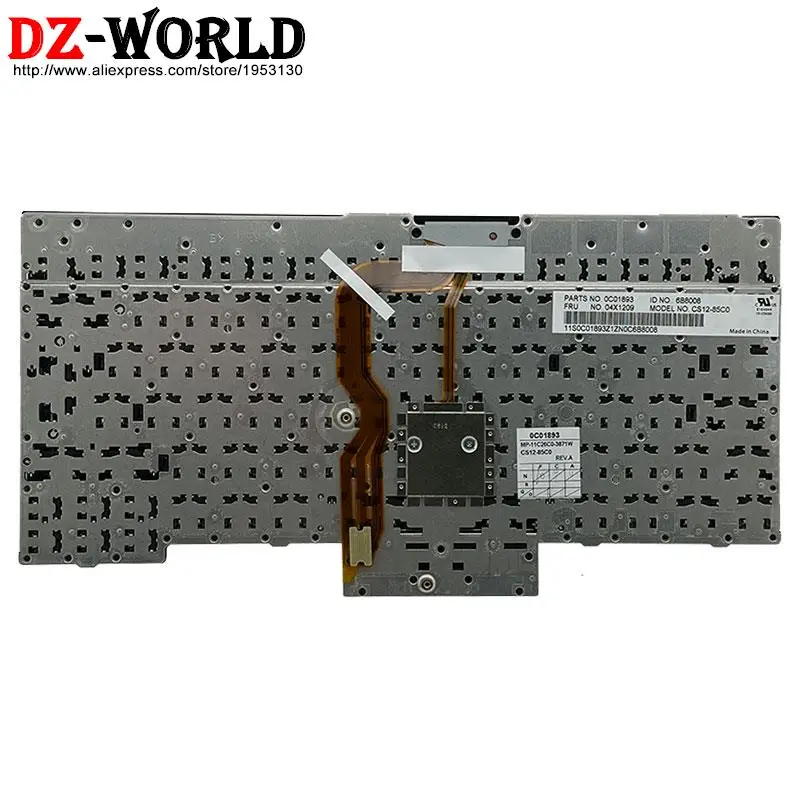 CZ Czech SI Slovenian SK Slovakian Keyboard for Lenovo Thinkpad L430 L530 T430 S T530 W530 X230 i Laptop 04X1209 04X1301 04X1302